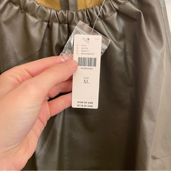 Anthropology | NWT!! Safya Faux Leather Tank - Picture 9 of 11